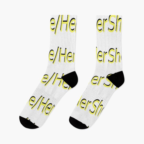 Item preview, She/Her yellow designed and sold by ChicknDoodlSoup.