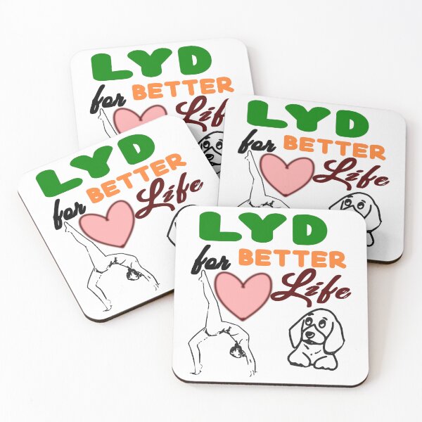 Item preview,  Love yoga and dog – Love Dog and Yoga. designed and sold by DNC1134.