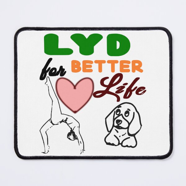 Item preview, Love yoga and dog – Love Dog and Yoga. designed and sold by DNC1134.