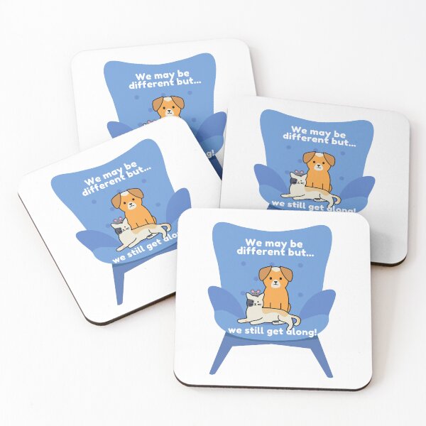 Item preview, Different But Friends Gift designed and sold by Kate Juergens.