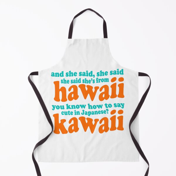 Item preview, BTS RM and she said, she's from Hawaii designed and sold by marayznas.