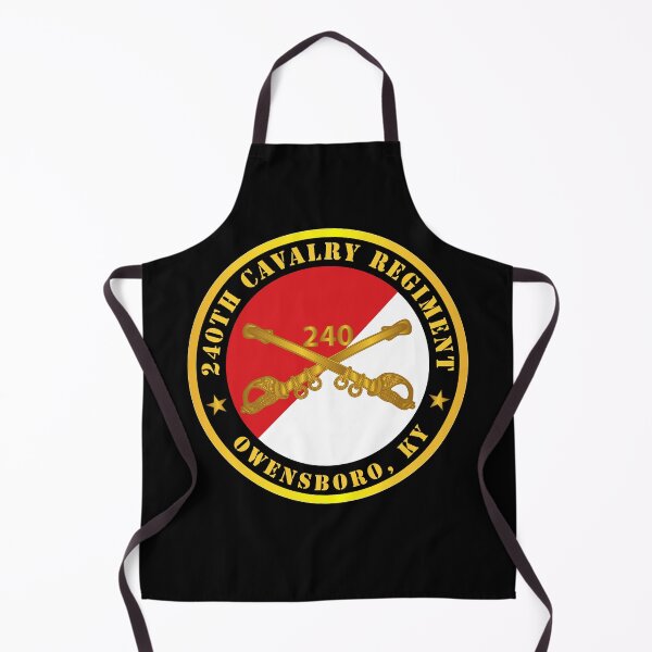 Item preview, Army - 240th Cavalry Regiment - Branch, Owensboro, Ky - Red - White X 300 designed and sold by Military Insignia Products.