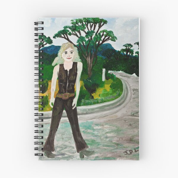 Item preview, Girl at Mt Nelson Lookout designed and sold by JDLPaintings.