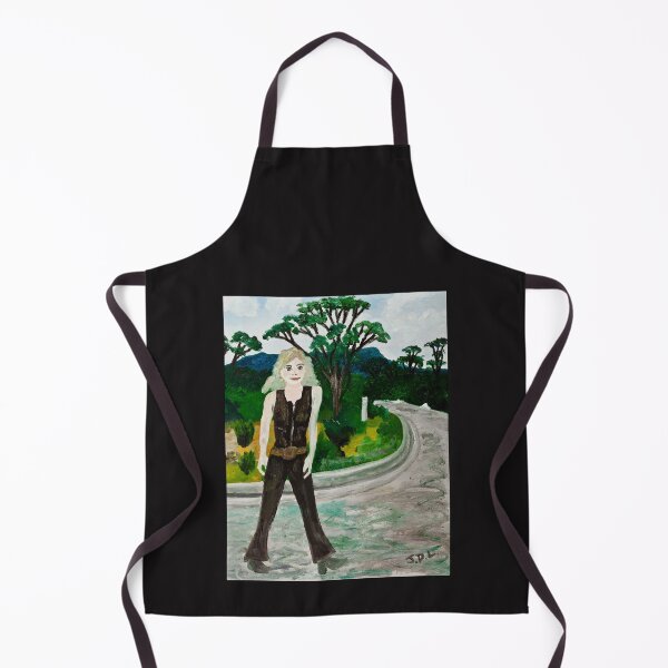 Item preview, Girl at Mt Nelson Lookout designed and sold by JDLPaintings.