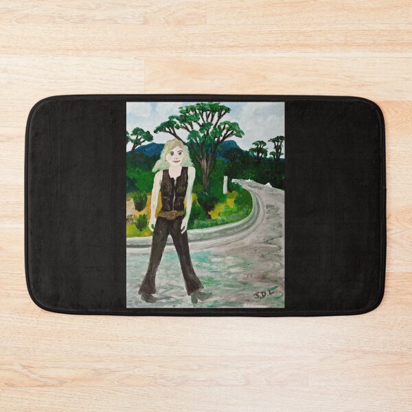 Item preview, Girl at Mt Nelson Lookout designed and sold by JDLPaintings.