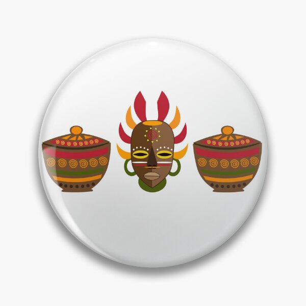 Item preview, tribal posts  & mask  designed and sold by Randa-2511.