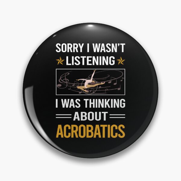 Item preview, Funny Listening Acrobatics Acrobat designed and sold by fatherbarliman.