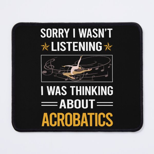 Item preview, Funny Listening Acrobatics Acrobat designed and sold by fatherbarliman.