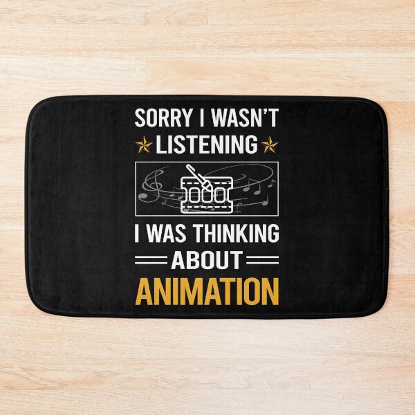 Item preview, Funny Listening Animation designed and sold by fatherbarliman.