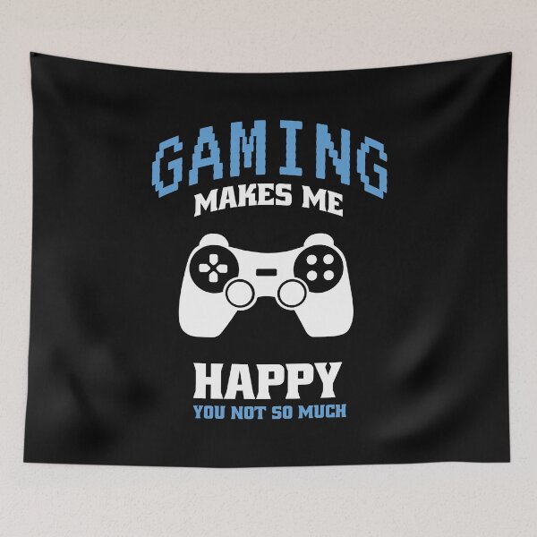 Item preview, Gaming Makes Me Happy Video Games Funny Gamer Boys Teens design designed and sold by Merchking1.