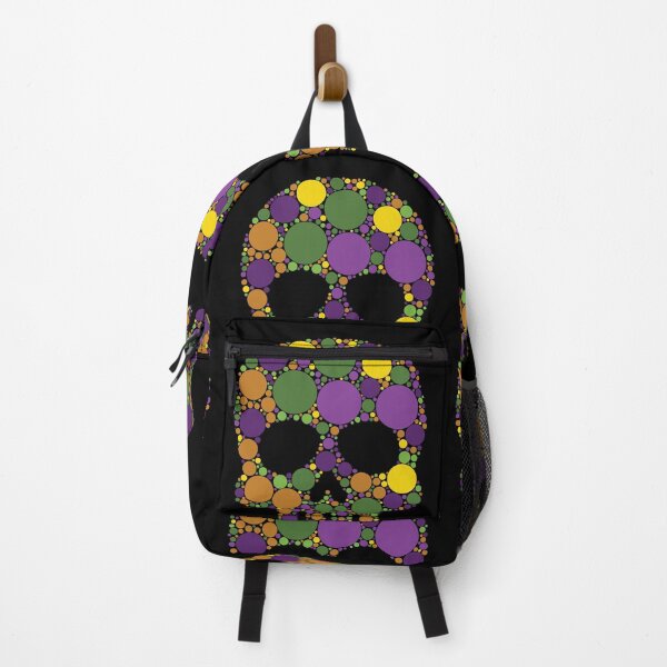Item preview, Mardi Gras Sugar Skull New Orleans Festive Carnival designed and sold by GravitiTees.