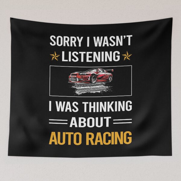 Item preview, Funny Listening Auto Racing Automotive Car Motor Autosport Motorsport designed and sold by fatherbarliman.