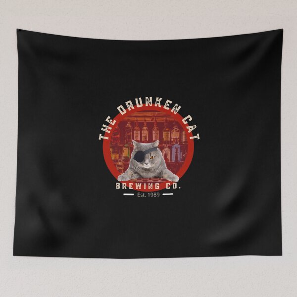 Item preview, The Drunken Cat Brewing Co. designed and sold by SPDguy.