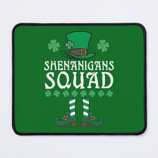 Item preview, Shenanigans Squad St Patricks Day Leprechaun Funny Lucky Shamrock Irish Holiday designed and sold by alenaz.