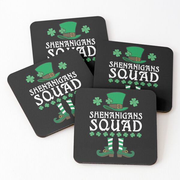 Item preview, Shenanigans Squad St Patricks Day Leprechaun Funny Lucky Shamrock Irish Holiday  designed and sold by alenaz.
