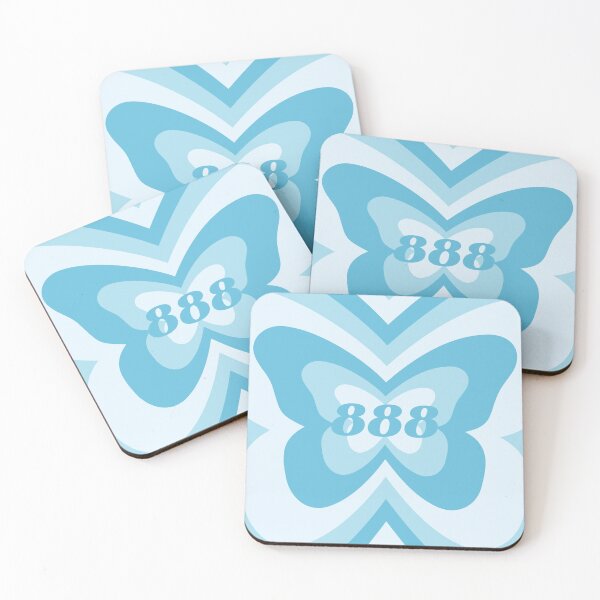 Item preview, Butterfly Heart Latte - Angel Number 888 designed and sold by mooneko.