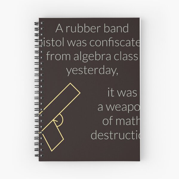 Item preview, Weapon of math destruction pun designed and sold by Veritas2816.