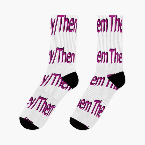 Item preview, They/Them pink designed and sold by ChicknDoodlSoup.