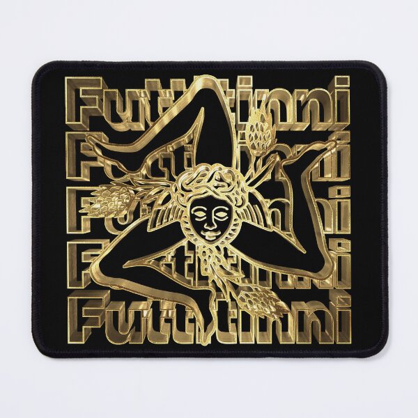 Item preview, Futtitinni Relax and Enjoy Life Italiano Sicilian Trinacria Golden Italia designed and sold by elhefe.