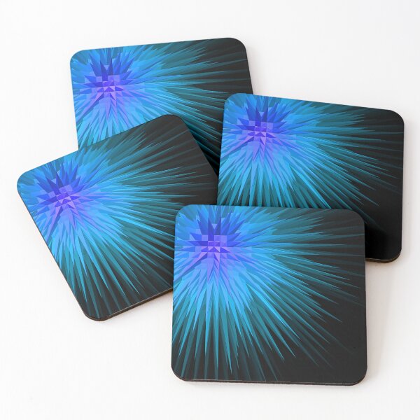 Item preview, Abstract blue solar designed and sold by Tshirtstory.