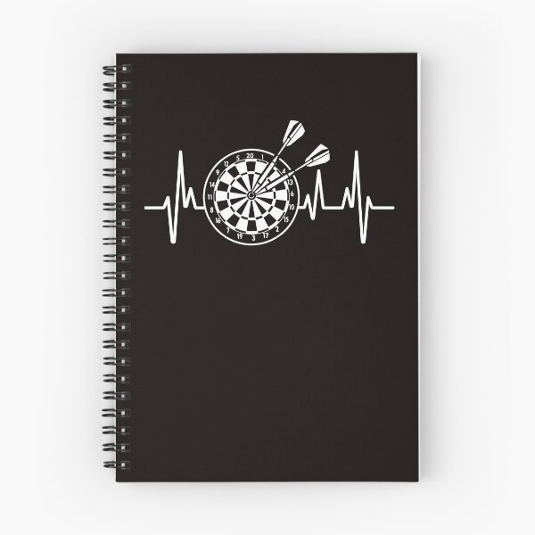Item preview, Heartbeat Dartboard Darts Player Team Dart Throwing Arrow designed and sold by TomGiantDesigns.