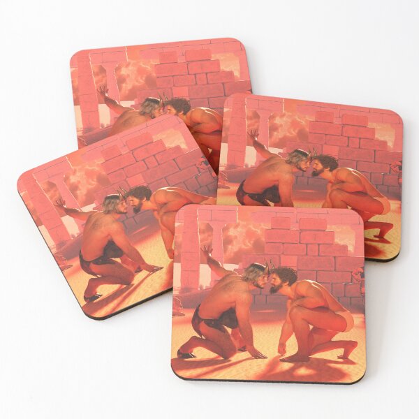 Item preview, Gilgamesh and Enkidu designed and sold by RexRedLGBTQ.