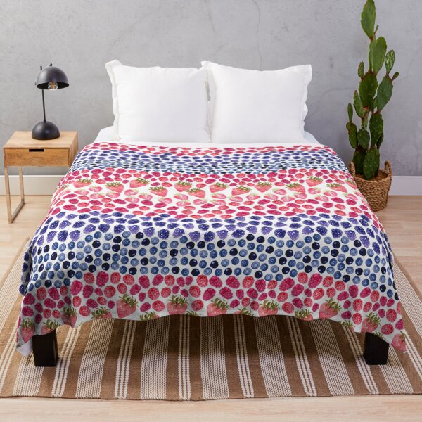 Item preview, Berry bliss - Strawberry, blueberry, mulberry, raspberry, designed and sold by Harpley Design Studio.