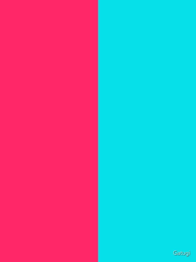 Half pink half cyan" A-Line Dress for Sale by Gatugi | Redbubble Half pink half cyan" A-Line Dress for Sale by Gatugi | Redbubble
