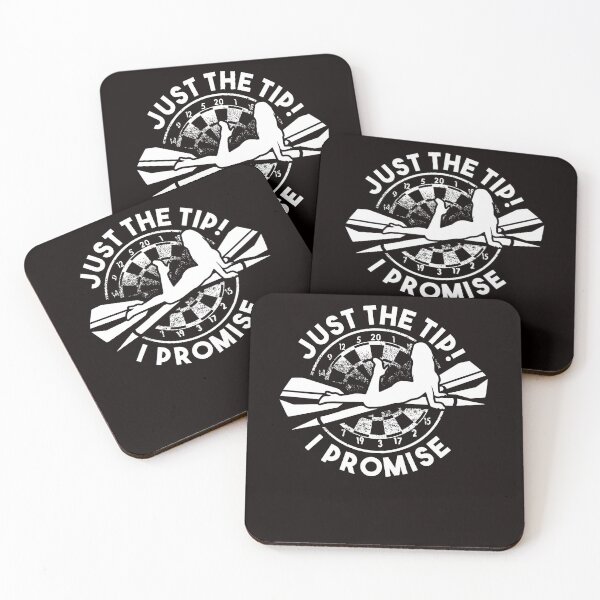 Item preview, Just The Tip Darts Player Dartboard Dart Team Throwing Arrow designed and sold by TomGiantDesigns.