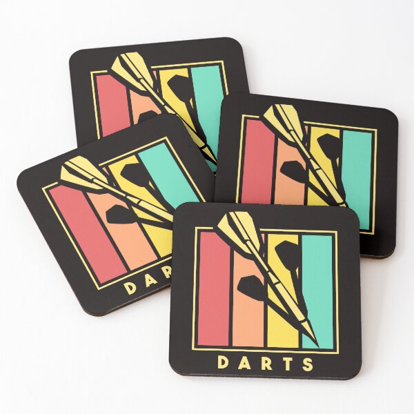 Item preview, Vintage Darts Arrow Retro Dartboard Bullseye Pub Sports Aim designed and sold by TomGiantDesigns.