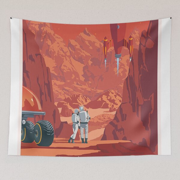 Item preview, Explore the Crimson Canyons of Mars designed and sold by AliceNunes.