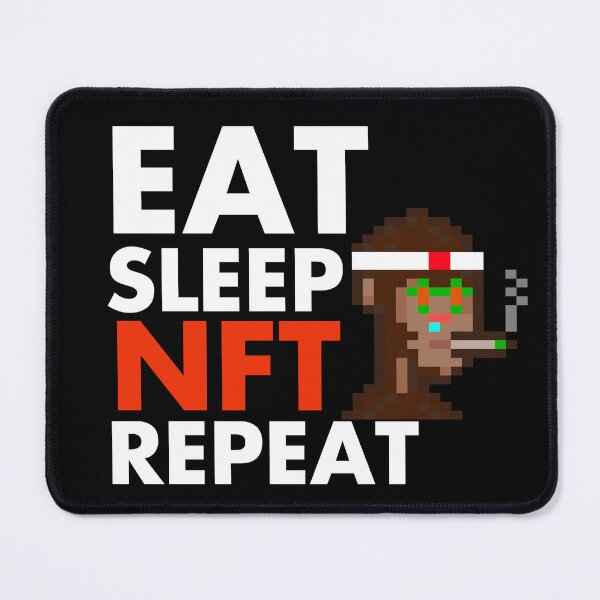 Item preview, Eat Sleep Collect NFT Crypto Monkey #46 designed and sold by patricklevar.