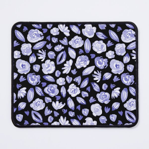 Item preview, Watercolour Very Peri Roses Daisies designed and sold by Lozzie Eliza Designs.