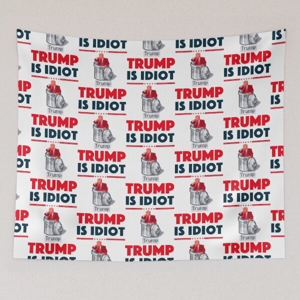 Item preview, TRUMP IS IDIOT 2 designed and sold by FREE T-Shirts.