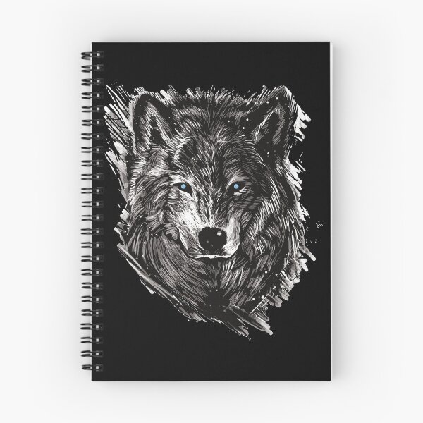 Item preview, Black Wolf with Blue Eyes 3 designed and sold by OutofFocusShop.