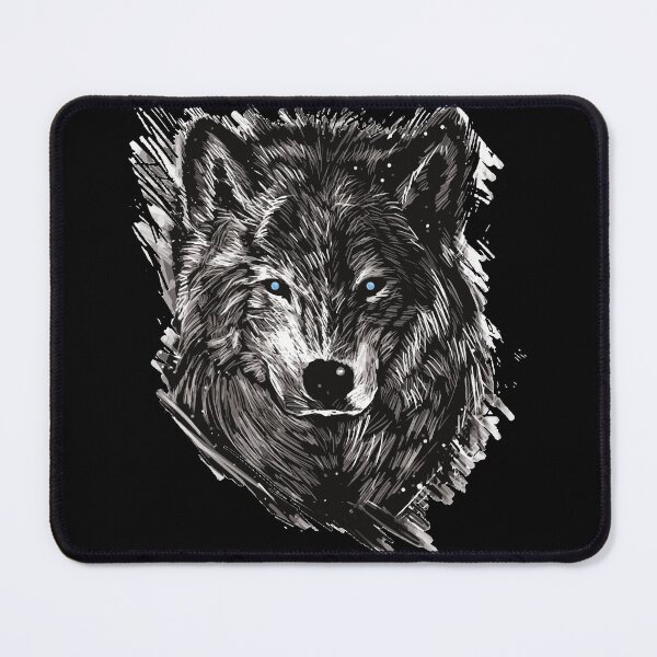 Item preview, Black Wolf with Blue Eyes 3 designed and sold by OutofFocusShop.