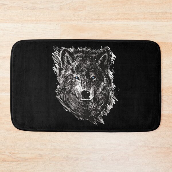 Item preview, Black Wolf with Blue Eyes 3 designed and sold by OutofFocusShop.