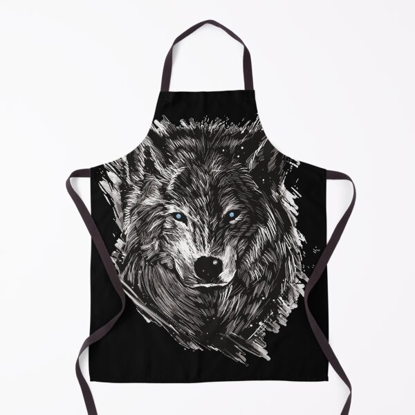 Item preview, Black Wolf with Blue Eyes 3 designed and sold by OutofFocusShop.