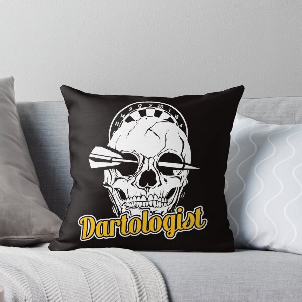 Item preview, Dartologist Darts Player Skull Arrow Dartboard Dart Team designed and sold by TomGiantDesigns.