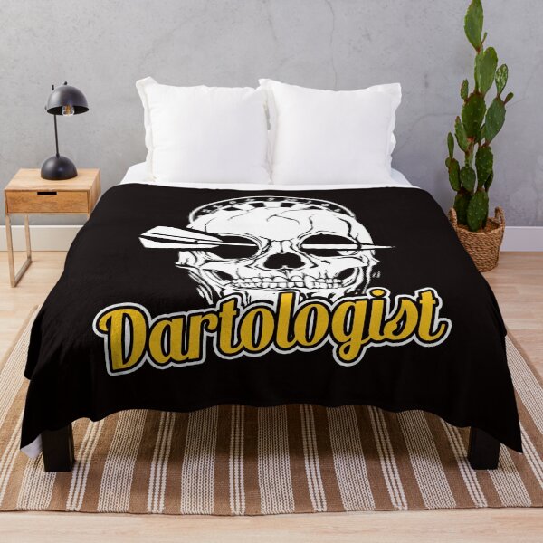 Item preview, Dartologist Darts Player Skull Arrow Dartboard Dart Team designed and sold by TomGiantDesigns.