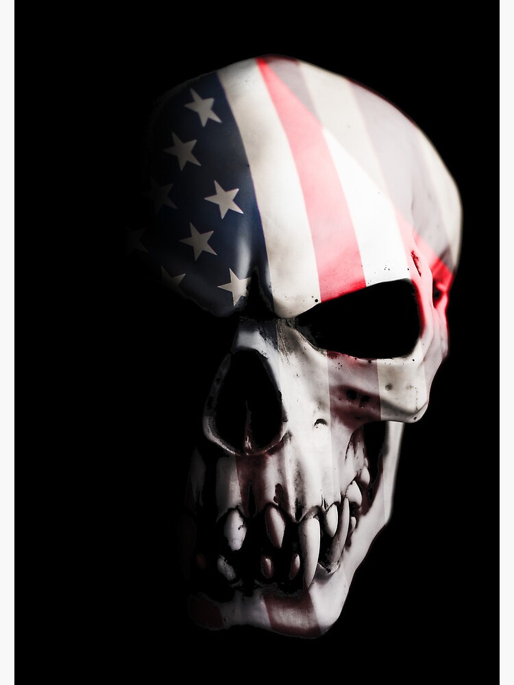 Patriot skull by abstractee