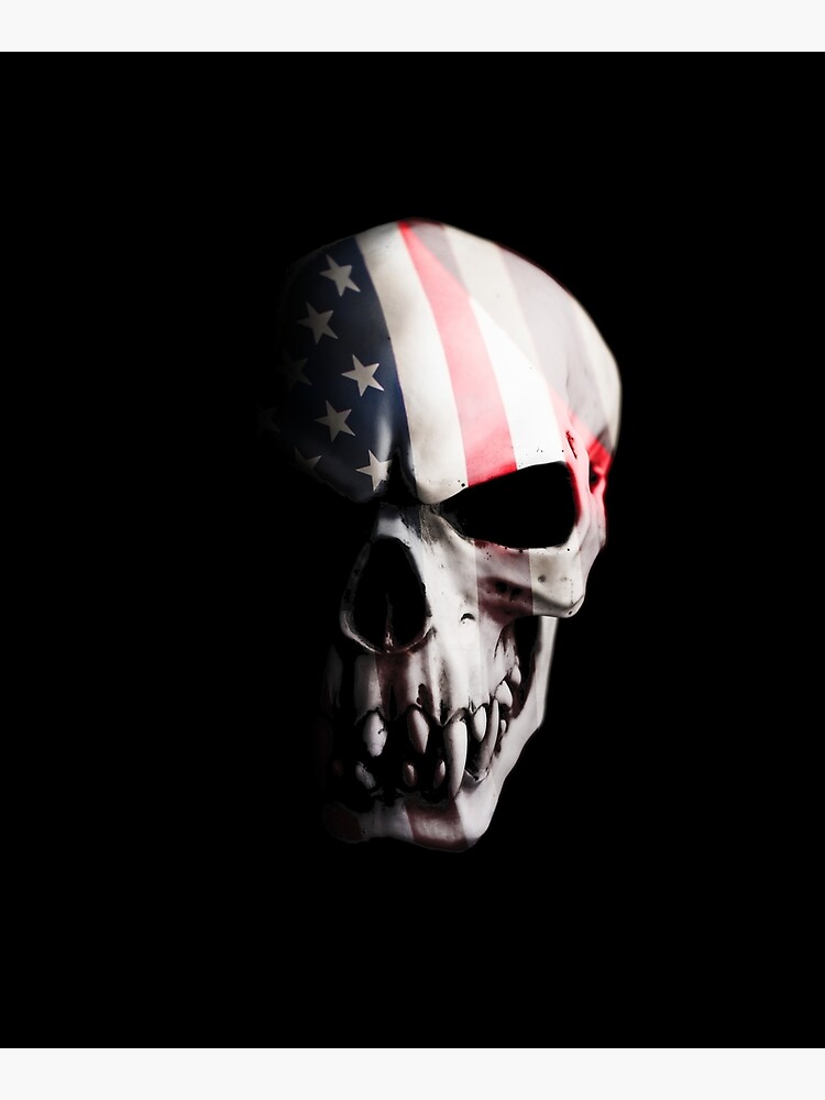 Patriot skull by abstractee