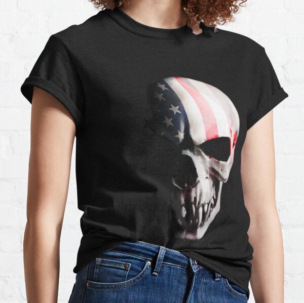 Patriot skull Classic T-Shirt
