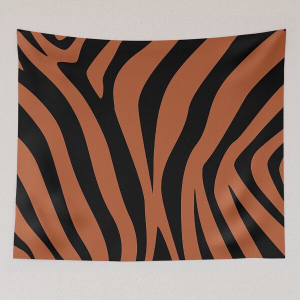 Item preview, Brown zebra stripes blanket designed and sold by LordSH.