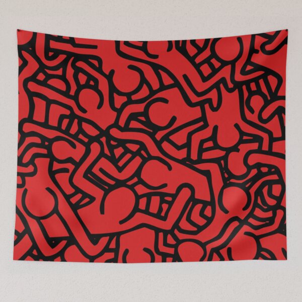 Item preview, painting human art red color designed and sold by Romero80.