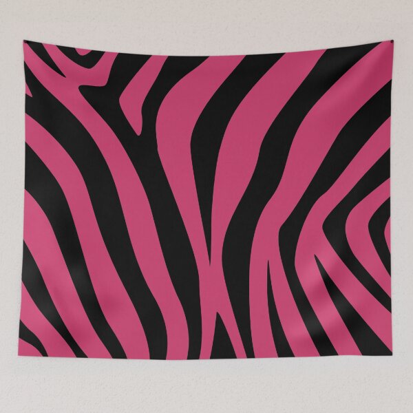 Item preview, Pink zebra stripes blanket designed and sold by LordSH.