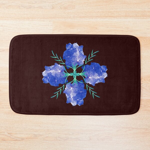 Item preview, Blue Orchids designed and sold by Thecla Mary Correya.