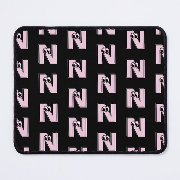 Item preview, Pink letter N with eyes designed and sold by Coffee Lifestyle.
