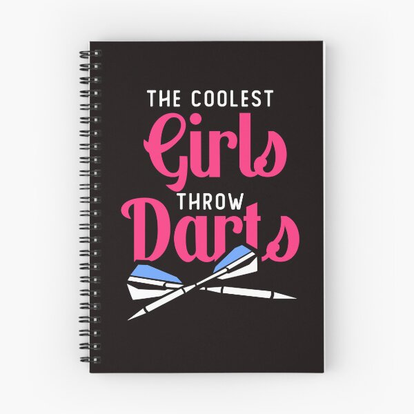 Item preview, Coolest Girls Throw Darts Arrow Dartboard Dart Player Board designed and sold by TomGiantDesigns.