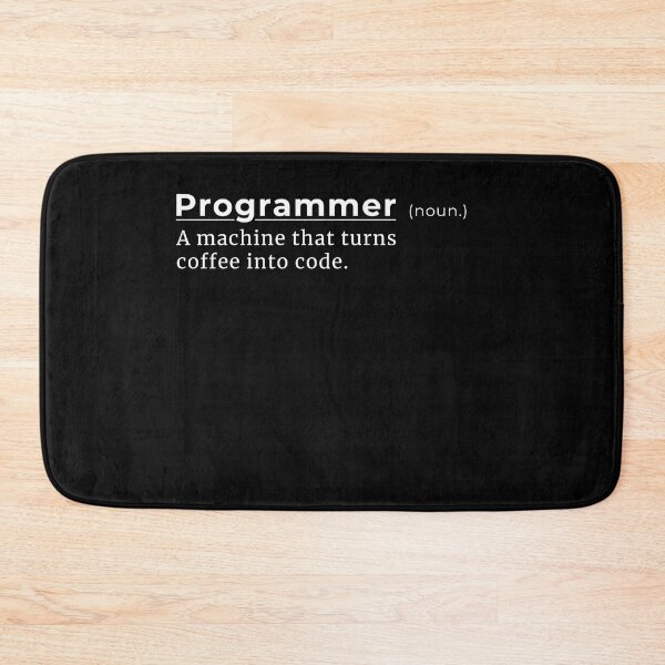 Item preview, Programmer coder coffee drinker coffee turned into code designed and sold by Cedinho.